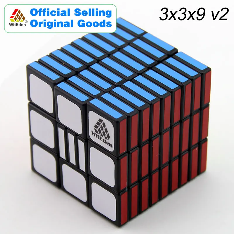 WitEden 3x3x9 волшебный куб v2 339 Cubo Magico Профессиональный скоростной нео куб головоломка Kostka антистрессовые игрушки для детей