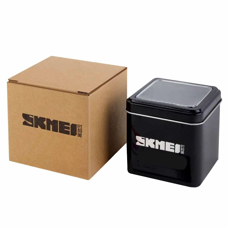 SKMEI оригинальная Высококачественная коробка для часов бесплатная доставка