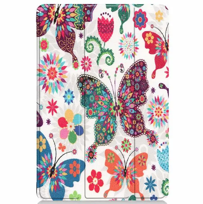 Умный чехол для huawei T5 10, чехол для планшета huawei MediaPad T5 10 AGS2-W09/L09/L03/W19 10,1 дюйма, подставка из искусственной кожи+ ручка - Цвет: Цвет: желтый
