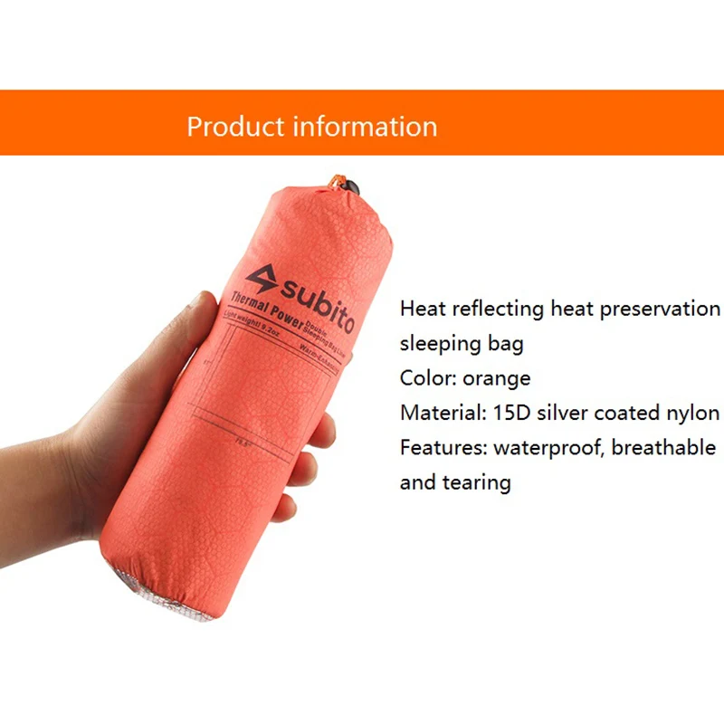 Открытый скалолазание аварийный двойной/одноместный спальный мешок конверт/типа «кокон» тепловой влагостойкий коврик аксессуары для кемпинга