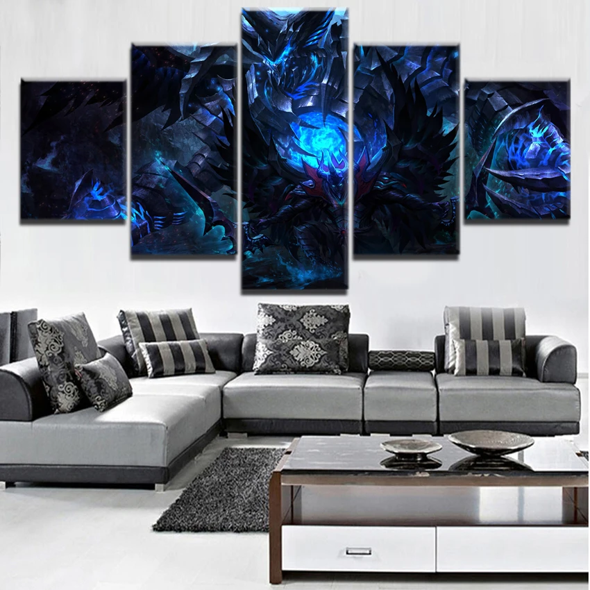 Modern Home Decorationr Art Fantasy Poseidon oil painting HD Printed on canvas