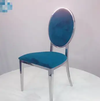 

Wholesale Price Modern Cheap Stainless Steel Wedding Banquet Chair 2PCS/CTN
