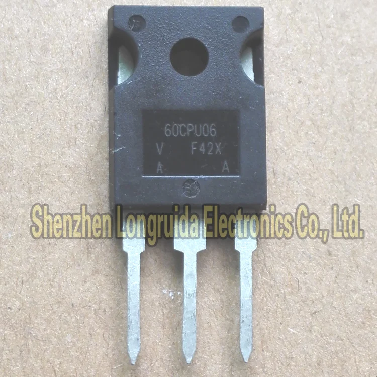 10 шт. 60CPU06 60CPU06PBF TO-247 60A 600 в быстрое восстановление диод | Электроника