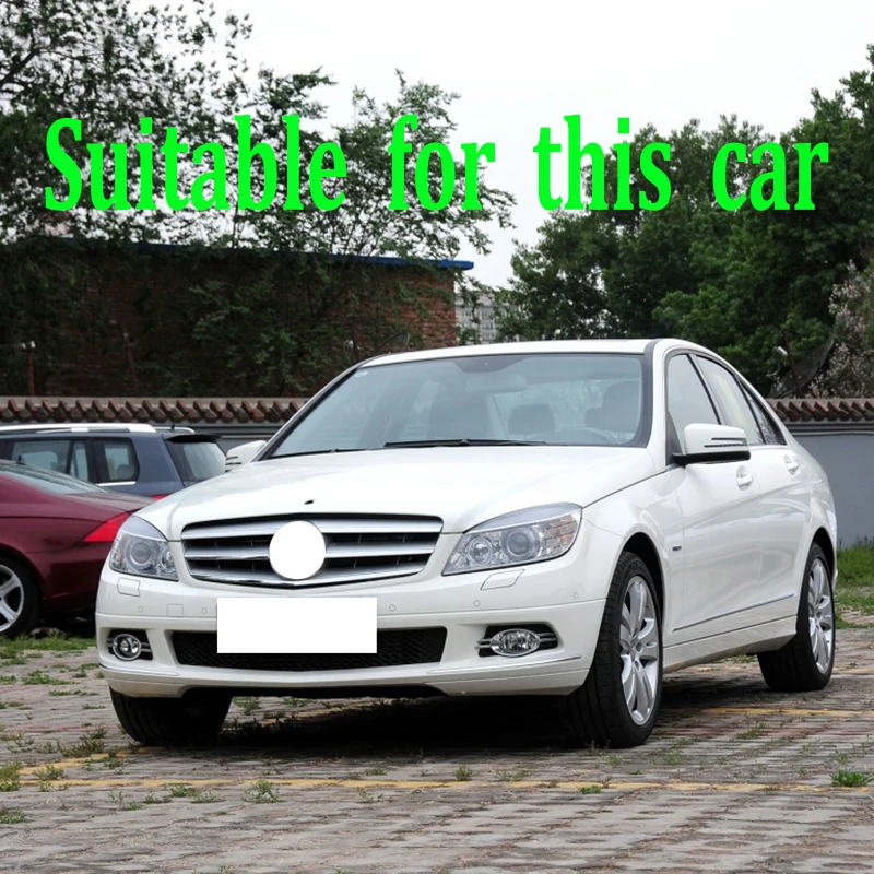 2 шт. для Mercedes-Benz C Class W204 2008-2010 6000K белый светильник Светодиодный дневной ходовой светильник DRL Автомобильная противотуманная фара