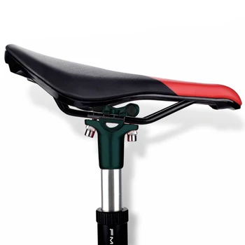 

High Quality Bicycle Accessories Aluminum Alloy Bike Seat Post 350 mm Black Adjustable Seatpost for MTB Bicycle Accessories