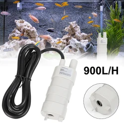 DC 12V Submersible Water Pump Low Noise 900L/H 5M High Flow  Motor Water Circulation Durable Engineering Plastic Whale Pump DIY