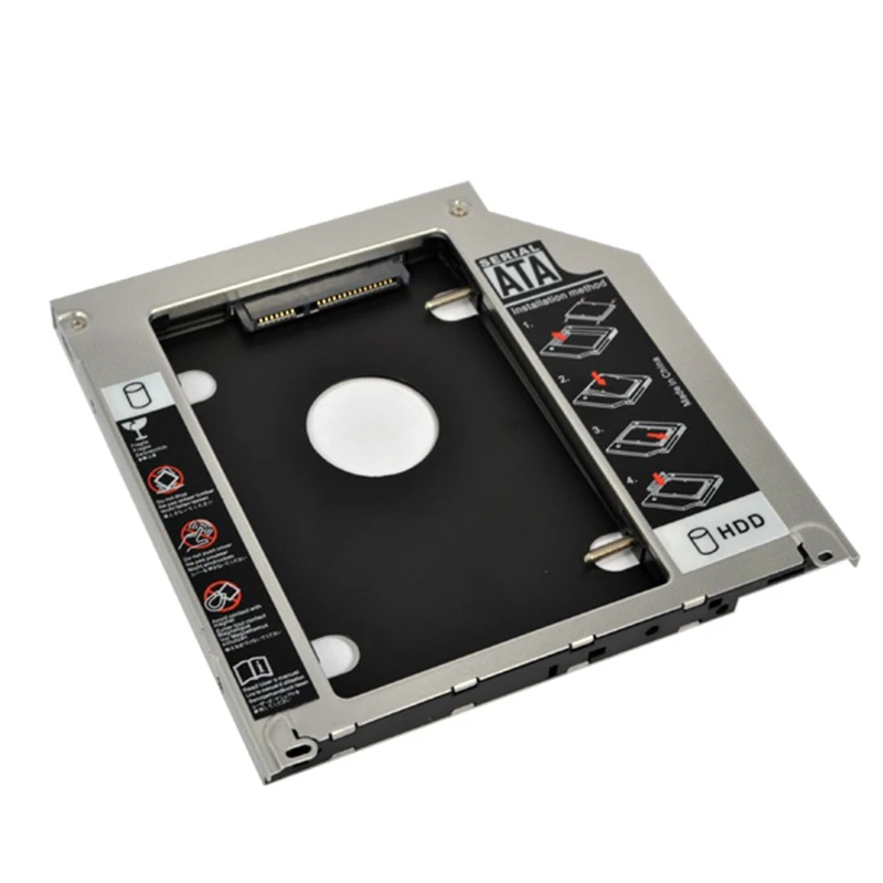 Kebidu 2," 9,5 мм SATA 2nd HDD SSD жесткий диск Caddy адаптер для MacBook Pro A1278 A1286 A1297 CD rom Оптический отсек