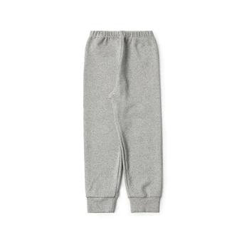 

Boys Winter Thermal Pants Children Home Casual Girls Leggings Thick Cotton Button Elastic Warm Underwear Long Johns For Kids