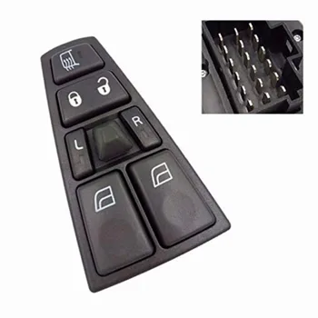 

Electric Window Mirror Control Switch Panel Regulator Button for Volvo Truck FH12 FM VNL FM12 FM9 20953592 21277587 20592918