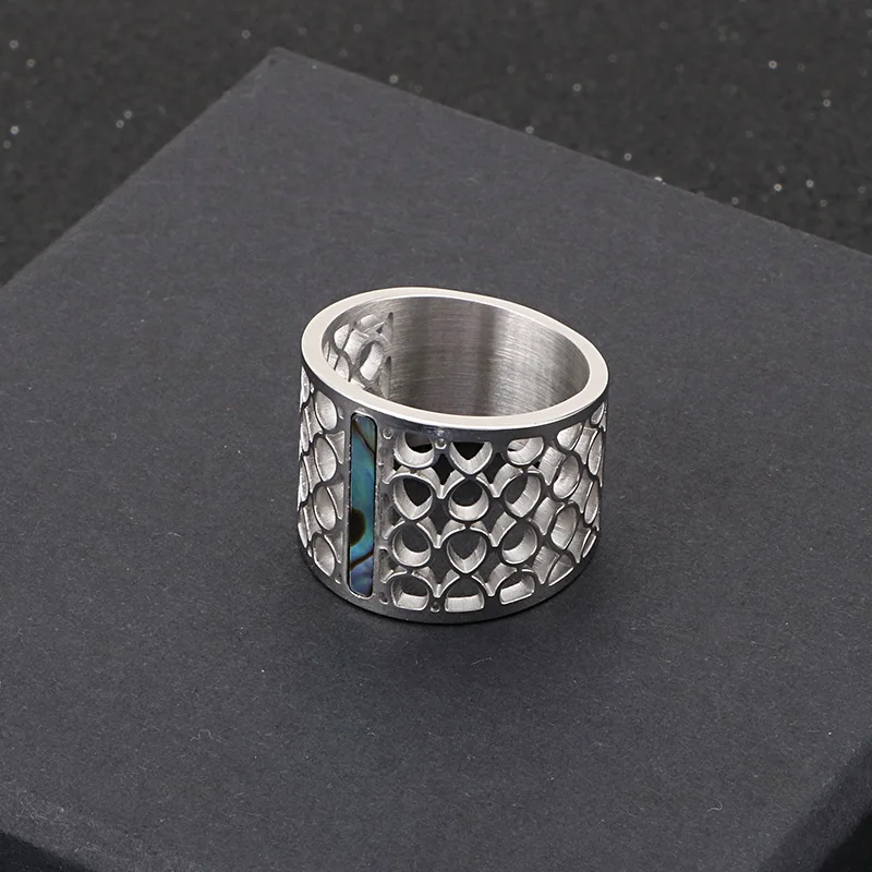 

HaoYi Stainless Steel Infinite Ring For Women Men Silver Color Creative Finger Rings Fashion Jewelry Gift