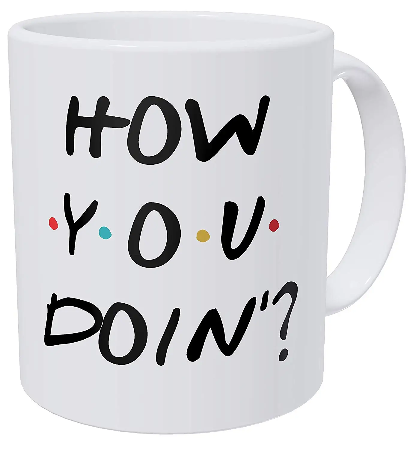 How You Doin - Joey Style Funny Saying Mug, Friends TV Show Quote Mug
