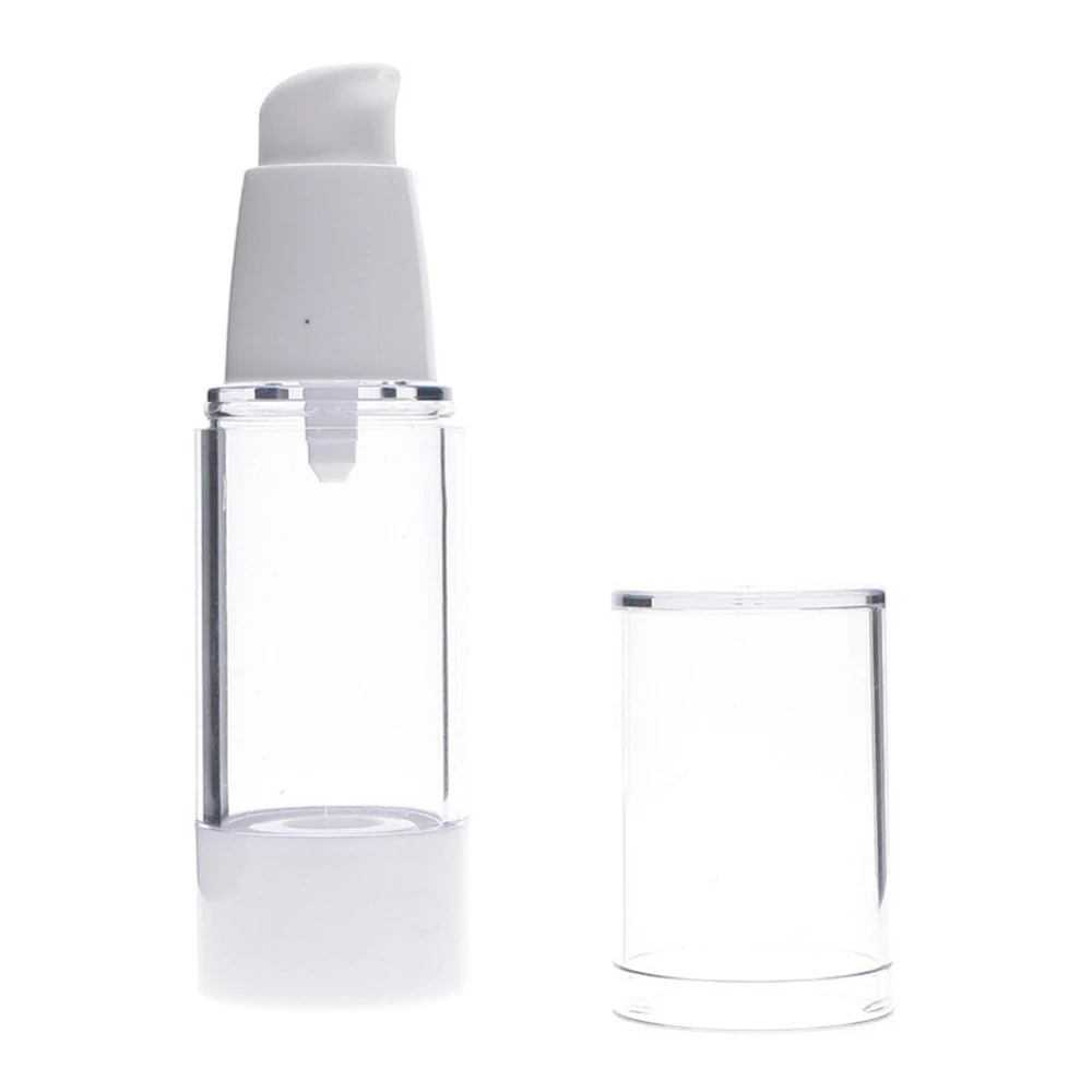 30ml 15 мл 30 мл 50 мл Косметическая Вакуумная бутылка пластиковая бутылка дозирующая бутылка для лосьона бутылка с пульверизатором для путешествий принадлежности контейнер для туалетных принадлежностей - Цвет: 30ml