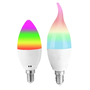 

Dimmable 6W WiFi Smart Light Bulb LED Lamp phone Remote Control Compatible with Alexa Google Home Voice Control Change