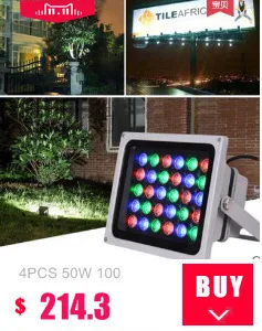 Fanlive 4 шт./лот 24 Вт светодио дный подземные лампы Rgb садовый светильник AC85-265V Waterpoof пятно Exterieur открытый светодио дный торшер