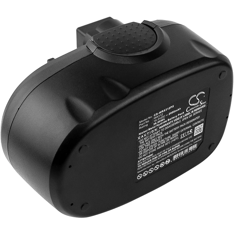 Обновленная батарея Cameron Sino для Worx WG150s, WG152, WG250