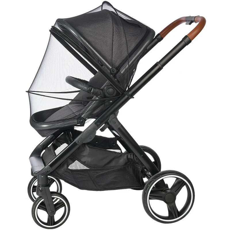 Verano Mosquito Net cochecito de bebé cochecito de red de protección contra insectos a los niños protección de malla de accesorios para cochecito