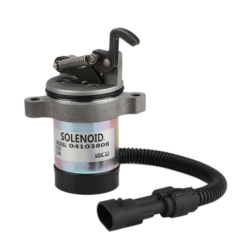 

for Deutz Fuel Shut Off Solenoid 04103812 04103808 F3L F F4L F4M 1011 2011