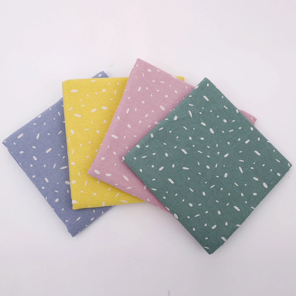 Lychee Life, 50x150 см, ткань с принтом в горошек, Модные цветные ткани, сделай сам, ручная работа, швейные принадлежности для одежды, украшения