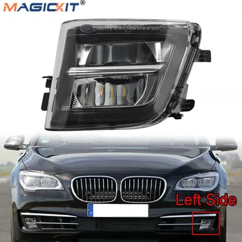 

MagicKit Front Fog Light Lamp Lens LED for BMW 7 Series F01 F02 F03 LCI 12-15 63177311287