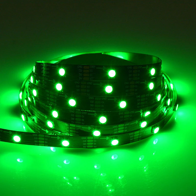 LC8823 30灯 5v 10宽 黑板-绿色