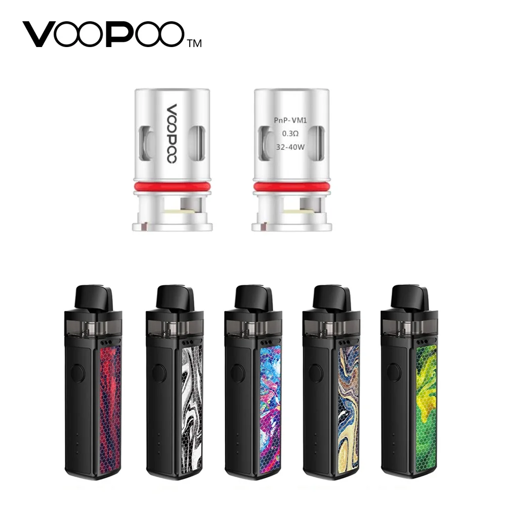 

2pcs/lot VOOPOO VINCI R Mod Pod Vape Kit with 1500mAh Battery 5.5ml Cartridge Electronic Cigarette Vape Vapoo Vaporizer Kits