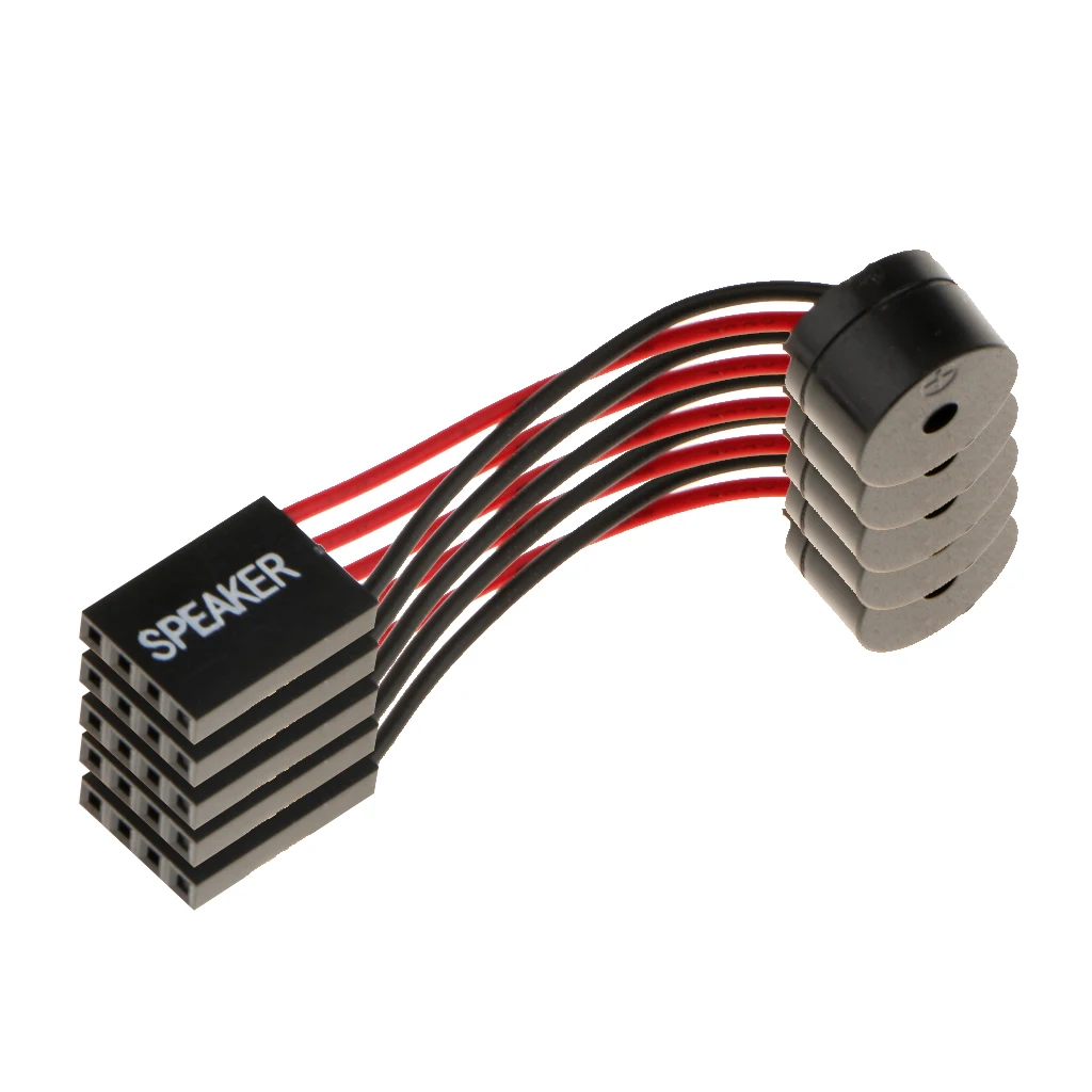 5x Motherboard Beep Code Audio Internal PC Case Speaker Buzzer for Laptop