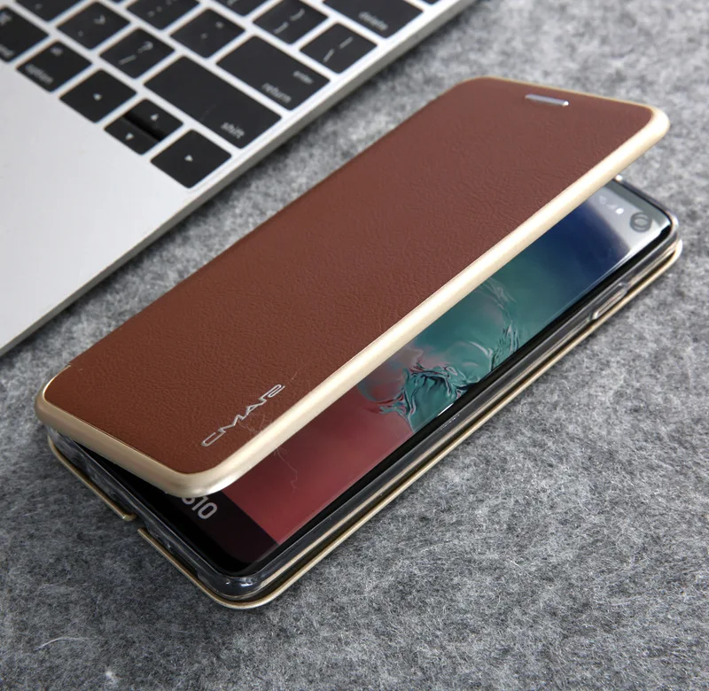 Чехол из искусственной кожи на магните для samsung Galaxy S9 S8 S10 Plus, чехол с откидной крышкой для samsung Note 8 9 10+ S7 Edge, чехол со слотом для карт