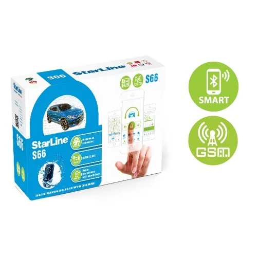 Автосигнализация StarLine S66 BT 2CAN+2LIN GSM