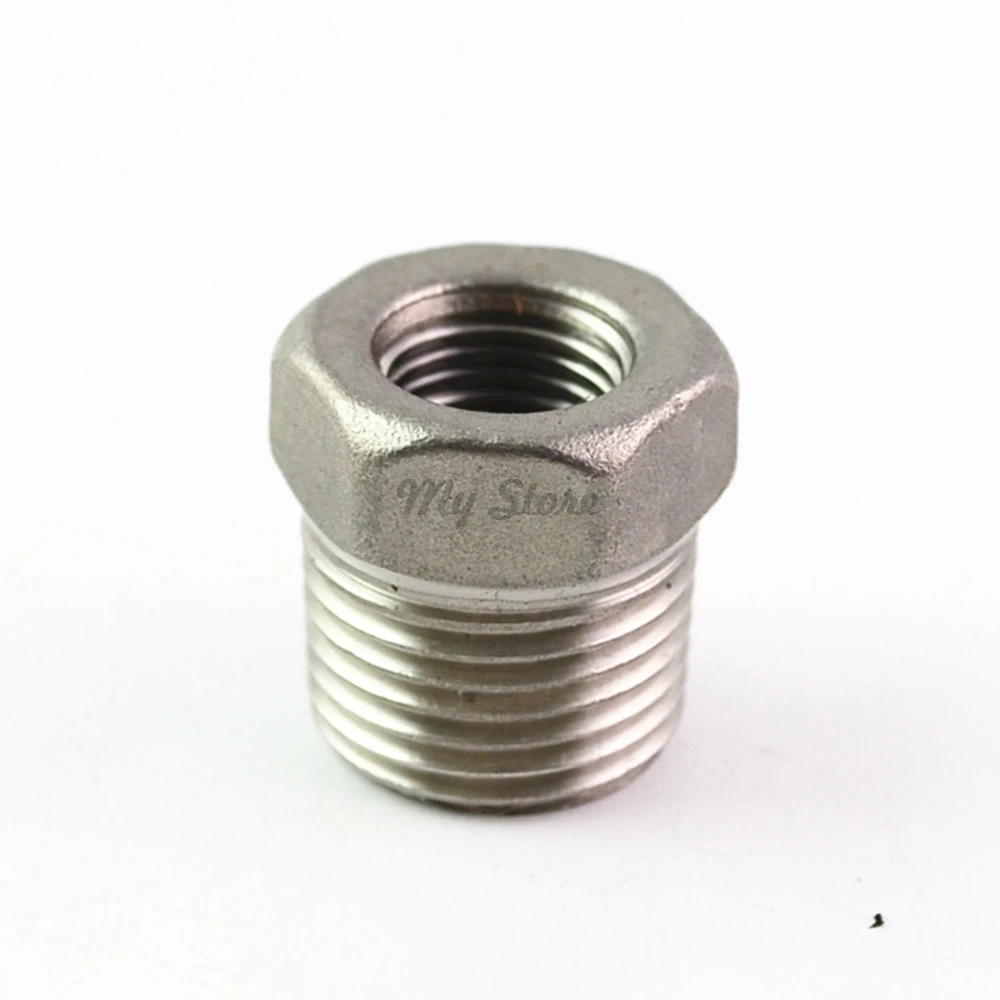 Адаптер для макияжа из нержавеющей стали 304 фитинги труб 1/4 'Ƈ/2'' DN8 DN10 DN15