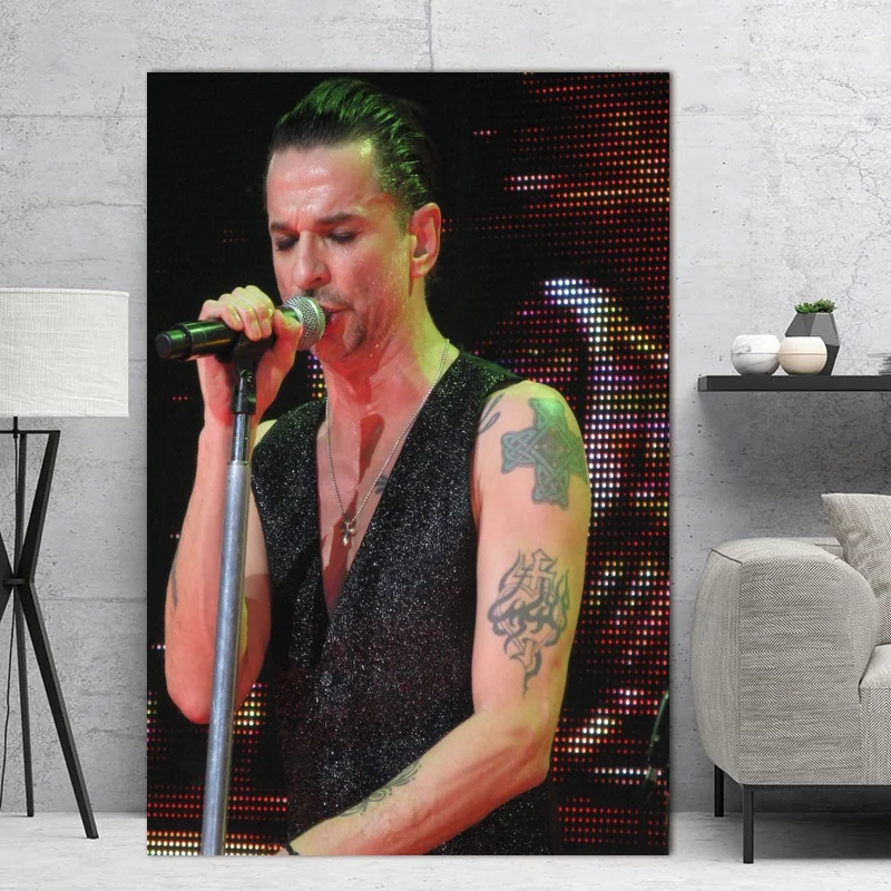 Dave Gahan Шелковый постер печатает художественные картины для гостиной без рамки Прямая поставка