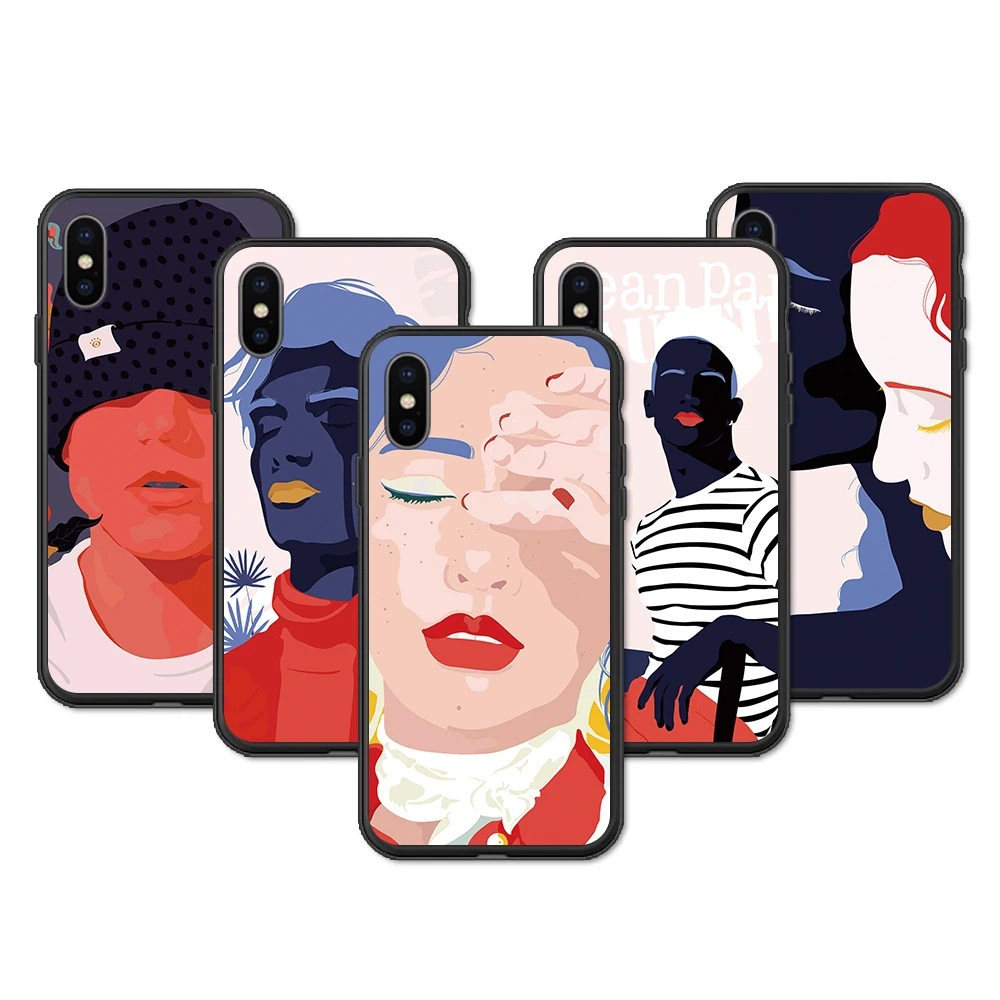Ретро абстрактный силиконовый чехол для телефона Xiaomi mi 8 A2 Lite A1 A3 9 9T SE 5X 6X макс 3