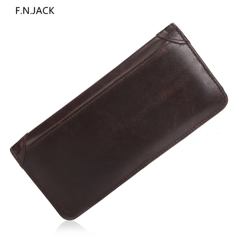 F. N. JACK мужские кошельки держатель для карт кожаный мужской кошелек роскошный