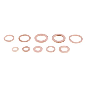 

Auto Oil Drain Plug Copper Washer Seal Ring Generator Ring Gasket M5-M14 Supplies Fastener Hardware Assortment