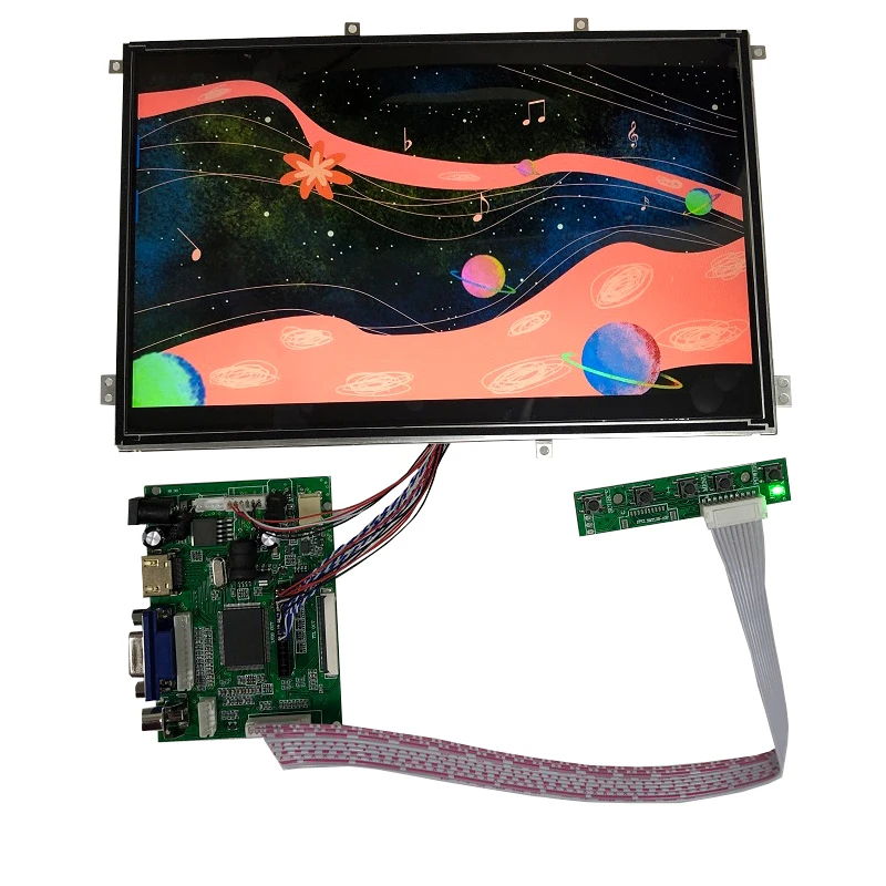 Modulo-ġ  lcd ŰƮ, 10.1 polegadas, hdmi lcd, 1280x800 ips,   3 10 com , mon