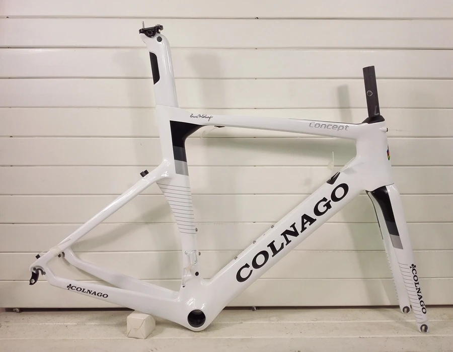 T1100 Сделано в Тайване Colnago концепция карбоновая рама для шоссейного велосипеда DI2 и машинная группа BB386 XDB DPD корабль