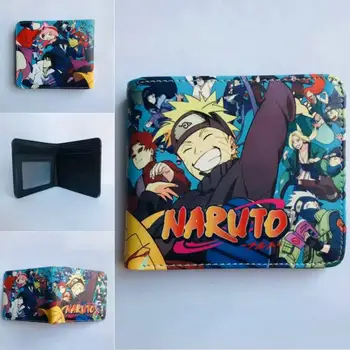 

Naruto Uzumaki Cartoon Wallet Anime Hatake Kakashi Wallet with Card Holder Coin Purse Gift