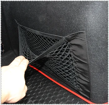 

Universal Car shape luggage holder sticker trunk magic net pocket for Fiat Fiorino 595 500 500S Toro Fullback Aegea