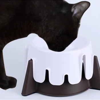 

Portable Pet Dog Adjustable Feeding Food Bowls Puppy Slow Down Eating Feeder Dish Bowel Prevent Obesity Dogs Cat Products