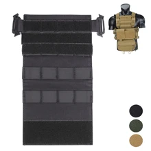 

Tactical Vest Chest Platform Military Molle Modular Panel for MK3 MK4 Vest Quick Release Chest Airsoft Plate Hunting Accessories