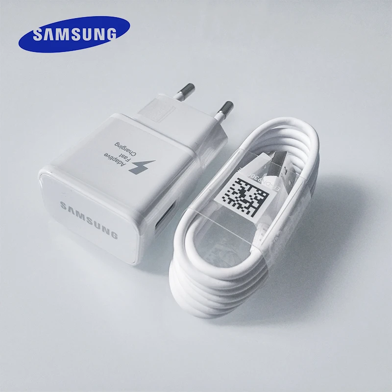Samsung carregador rápido usb adaptador de carga rápida tipo c cabo para samsung galaxy s10 s8 s9 mais nota 10 plus + a90 a80 a70 a60 a50