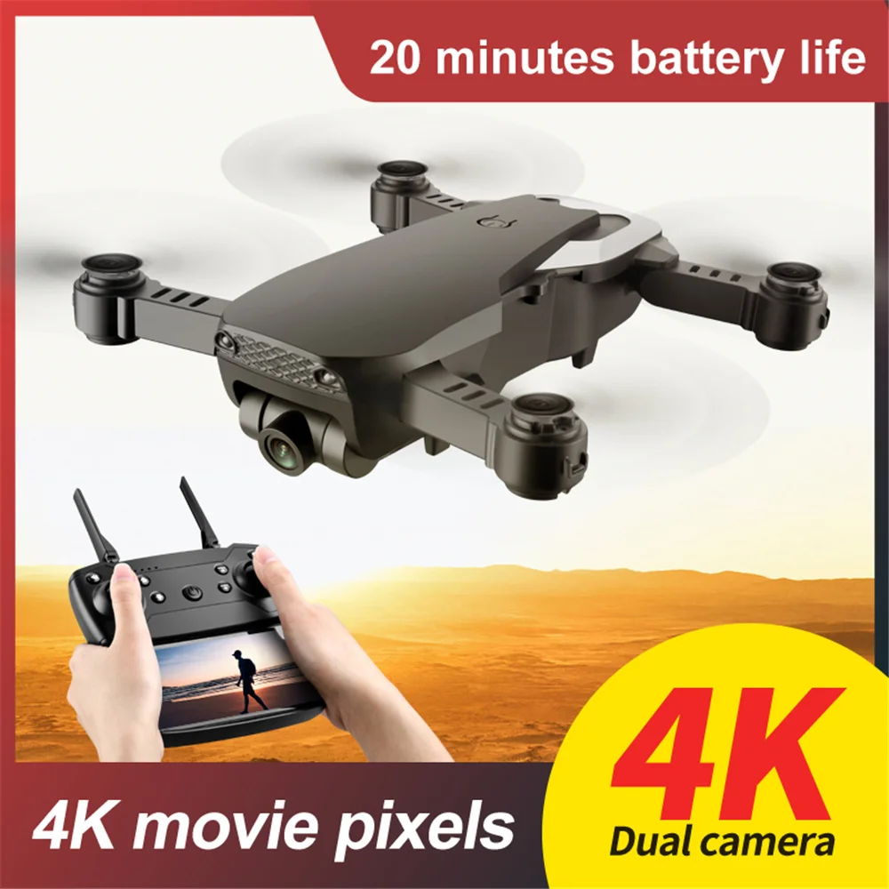 Мини Дрон X12 X12S Wi Fi FPV с двойной камерой 1080 МП/P/4K|Радиоуправляемые вертолеты| |