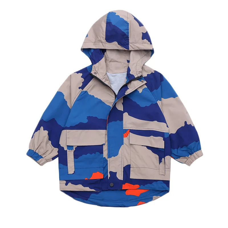 

Spring Fall Boys Jackets Camouflage Prints Casual Kids Coats for Boy 3 4 5 6 7 8 9 10 12 Year Children Tops Outerwear