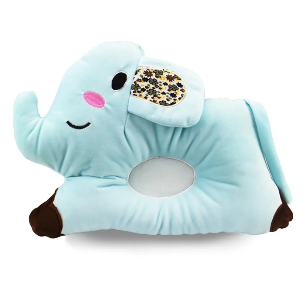 

Newborn Baby Boy Baby Girl Memory Cotton Pillow Prevent Flat Head Pillow Anti-roll Healthy Positioner Support Bebe Elephant Gift
