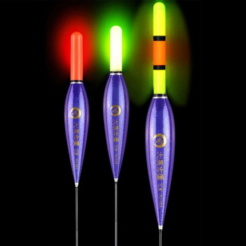 

Smart LED Fishing Float Bite Alarm Fish Bite Lure Gravity Sensor Light Color Change Automatic Night Electronic Changing Buoy New