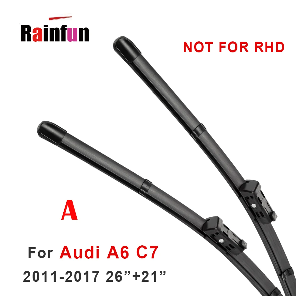 RAINFUN заднего и переднего стеклоочистителя для Audi A6/S6 C6 C7 с 2005 года 14 &quotзаднего