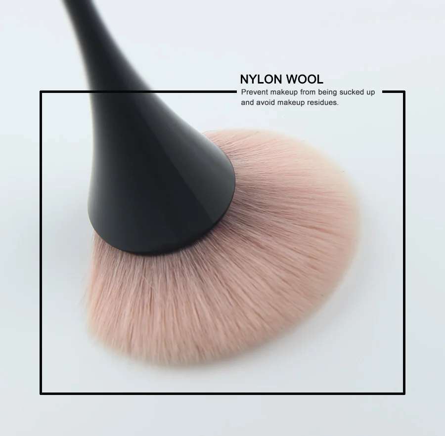 Anmor 1pcs Pretty Kabuki Makeup Brush Extremely Soft Brushes For Blush Brush Powder Products Professional Make Up Tool