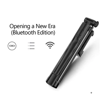 

3 In 1 Wireless Bluetooth Selfie Stick Handheld Monopod Shutter Remote Foldable Mini Tripod for iPhone XR 8 X 7 6S Plus