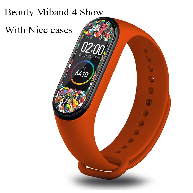 BOORUI 5 шт./партия mi band 4 защитная пленка для экрана HD TPU анти-взрывающаяся Защита от царапин для xiaomi mi band 4
