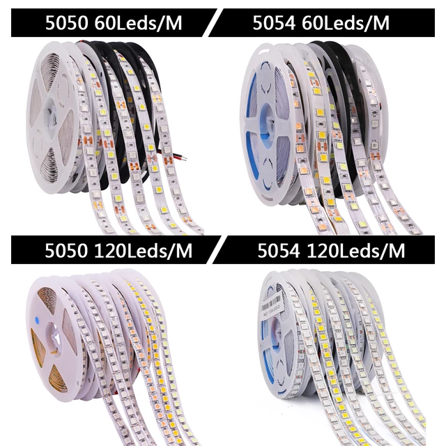 5050 Smd 12v Flexible Led Strip  Led Strips 5050 24v Waterproof
