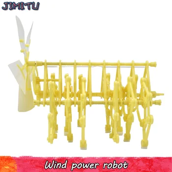 

Wind Power Robot Model Kits Toys for Children Adult Fun Science Educational Assembling Handmade Toy Foster Creative Thinking